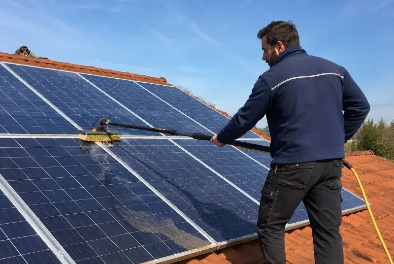 Nettoyage et entretien de panneaux solaires à Louvie-Juzon
